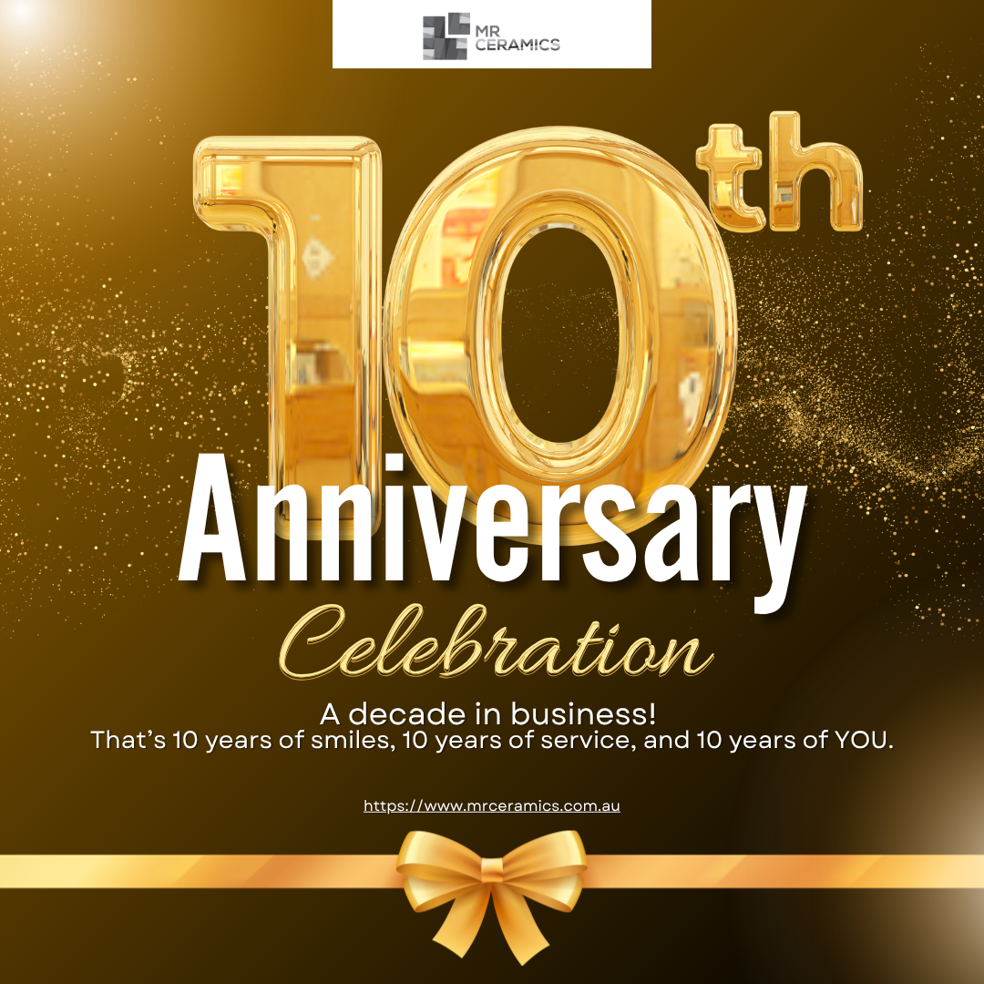 Mr Ceramics 10th Anniversary Sale!