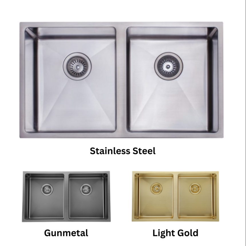 Double Bowl Sink 26L+26L