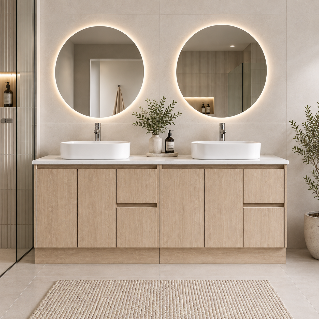 Sammy 1800MM Vanity Package SK7-900W-SD