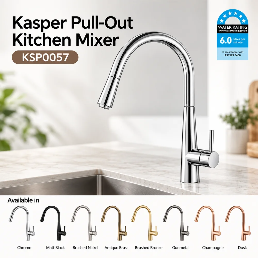 Kasper Pull-Out Kitchen Mixer KSP0057