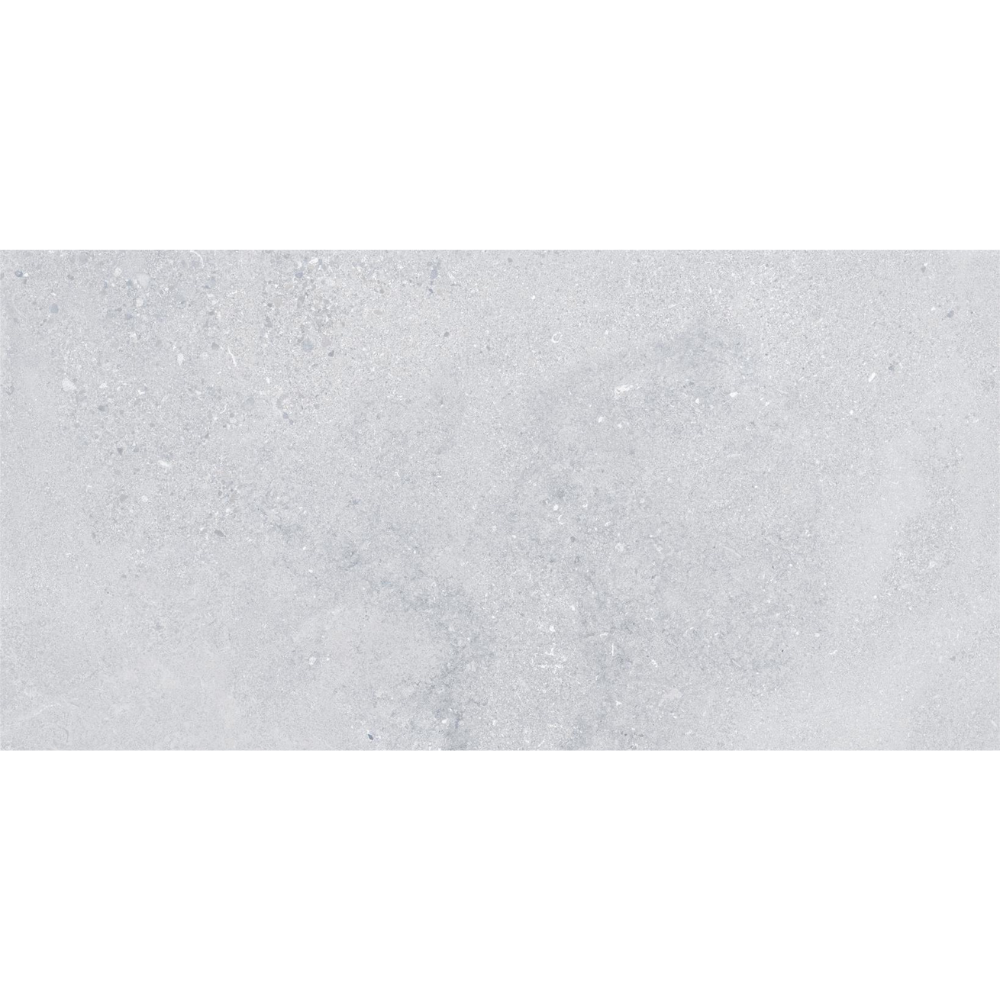 Pure Stone 300x600mm Natural Light Grey Modern Natural Stone Look Polished Gloss Porcelain Tile QI36P943M