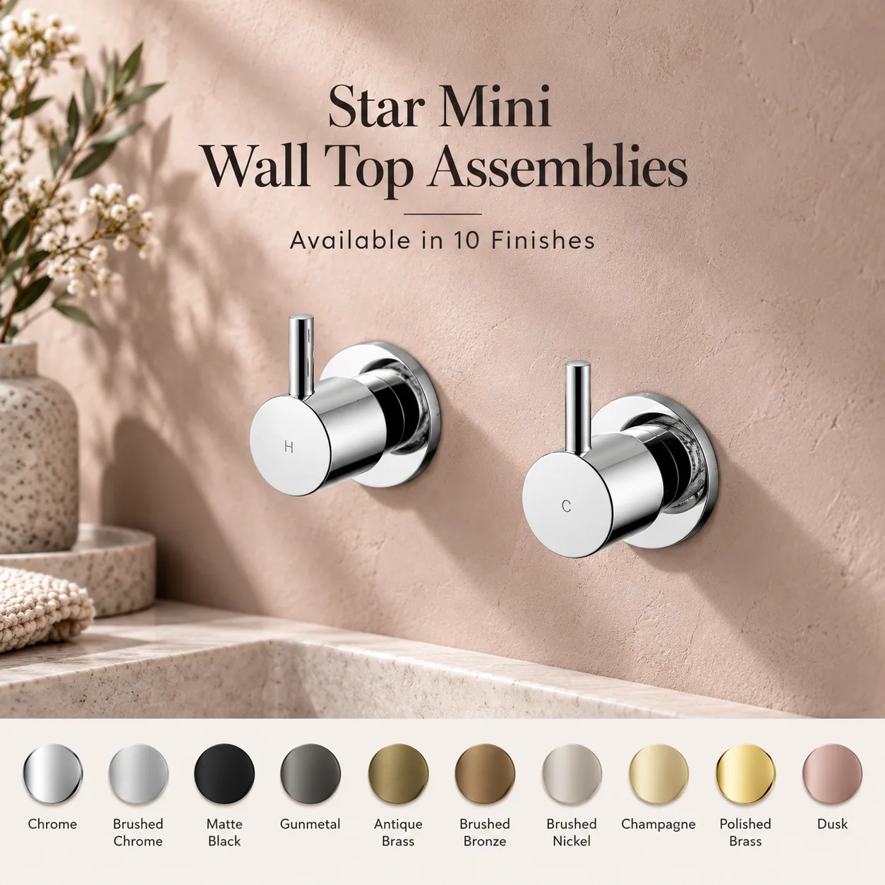 Star Mini Wall Top Assemblies STRM017