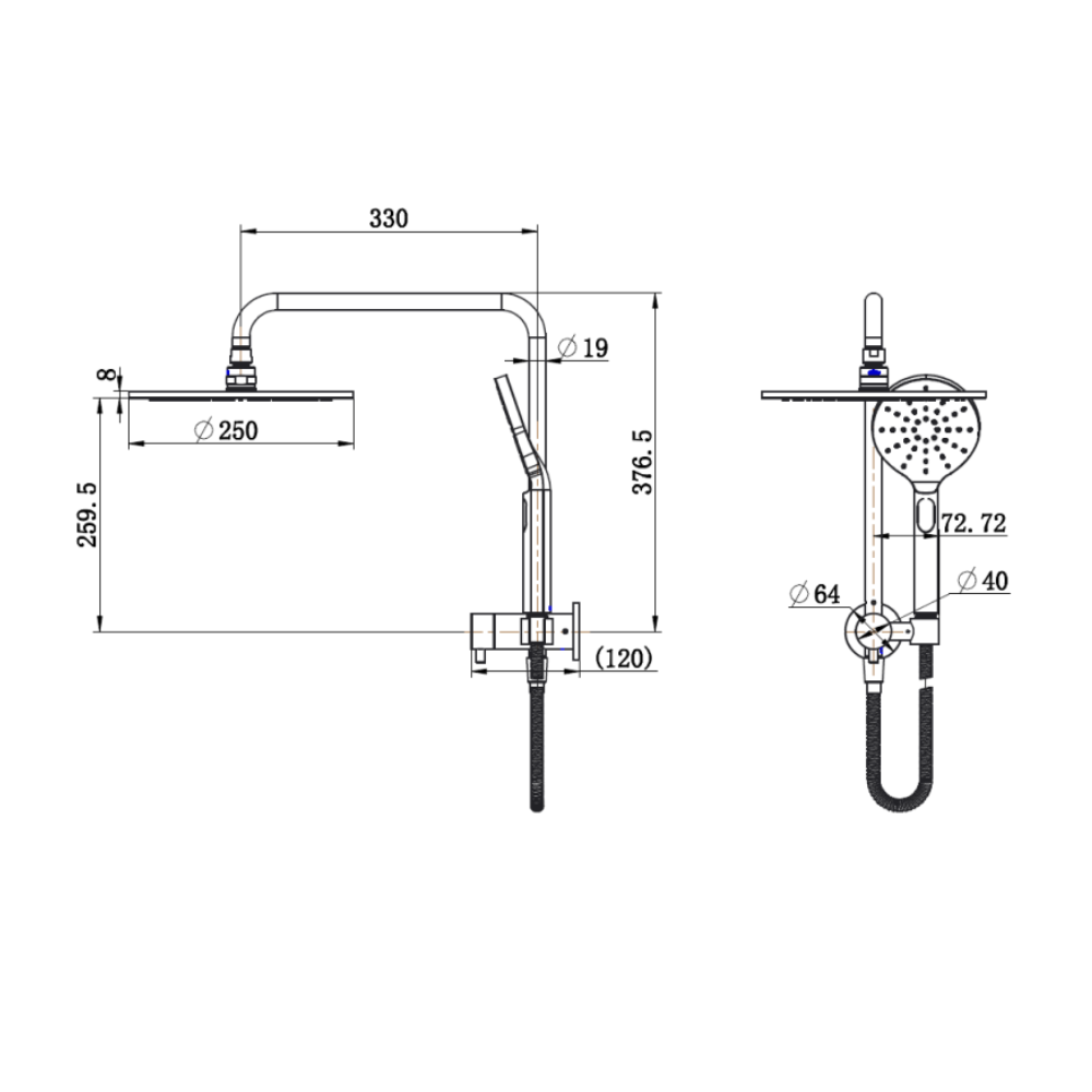 Bathroom Renovation Shower Set