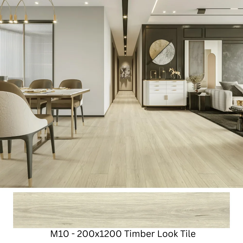 Nordic Silver Oak Timber Look Tile M10