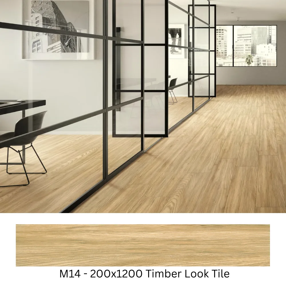 Nordic Golden Oak Timber Look Tile M14